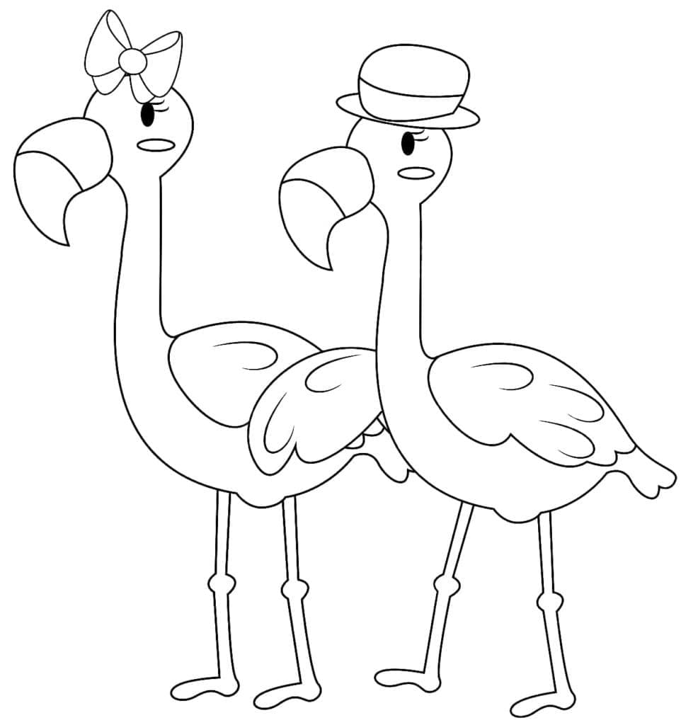 Free printable Pink Flamingo coloring page #198754 from Animals collection Free printable Pink Flamingo coloring page #198754 from Animals collection