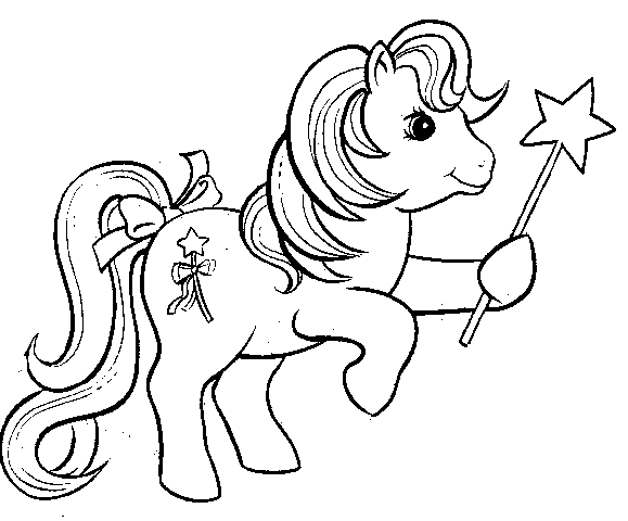 Pony 17848 Animals Printable Coloring Pages