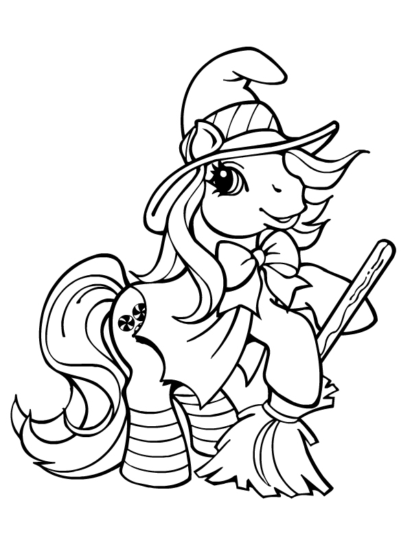 Coloring page: Pony (Animals) #17852 - Free Printable Coloring Pages