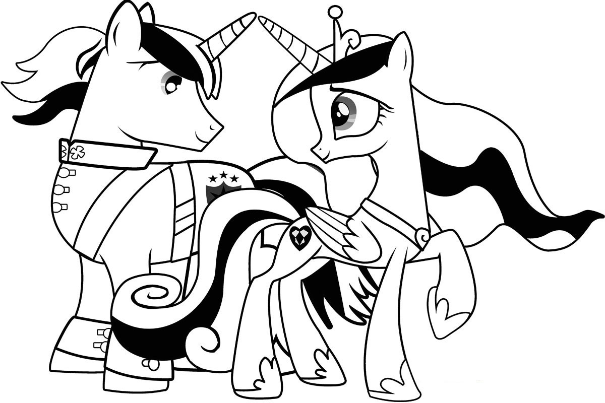 Coloring page: Pony (Animals) #17858 - Free Printable Coloring Pages