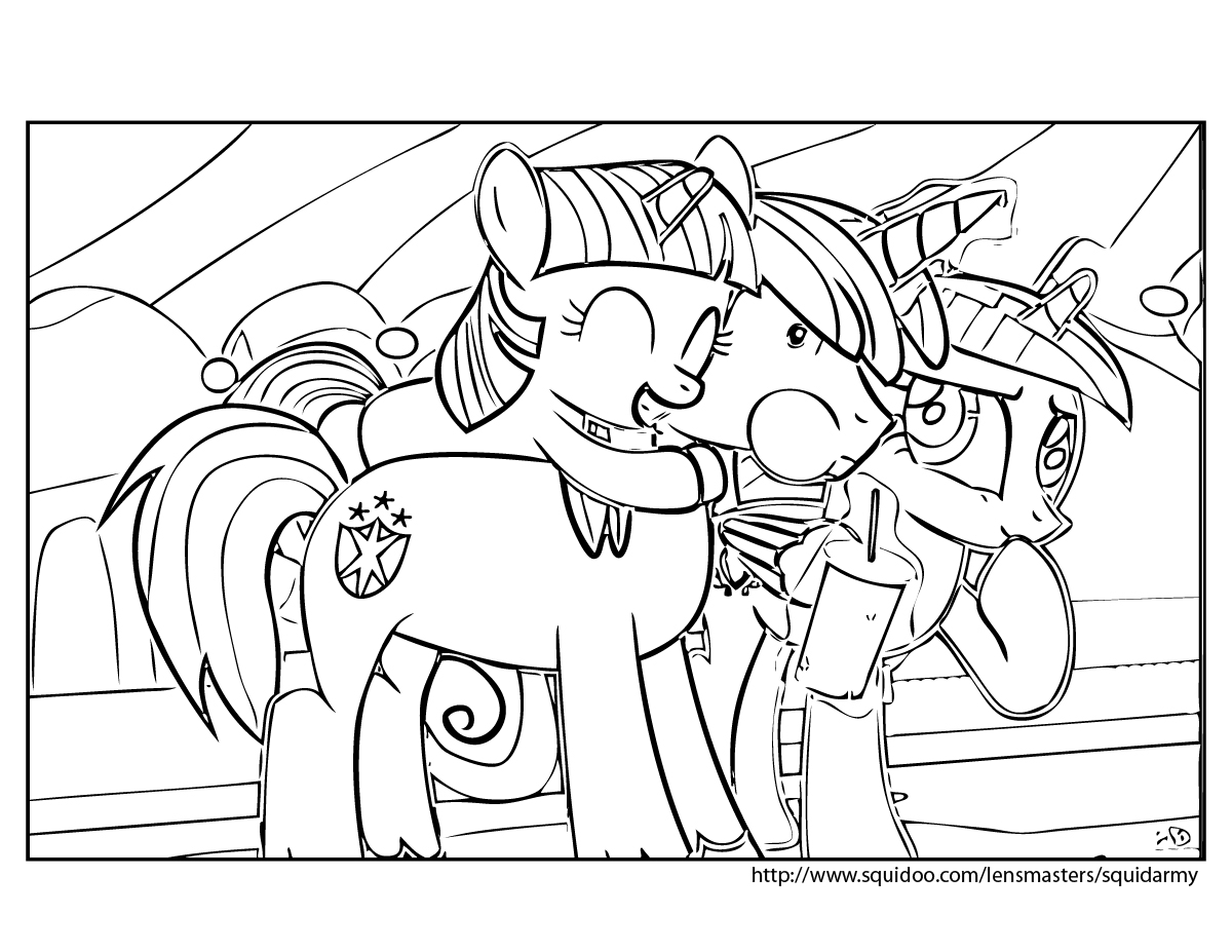 Coloring page: Pony (Animals) #17865 - Free Printable Coloring Pages
