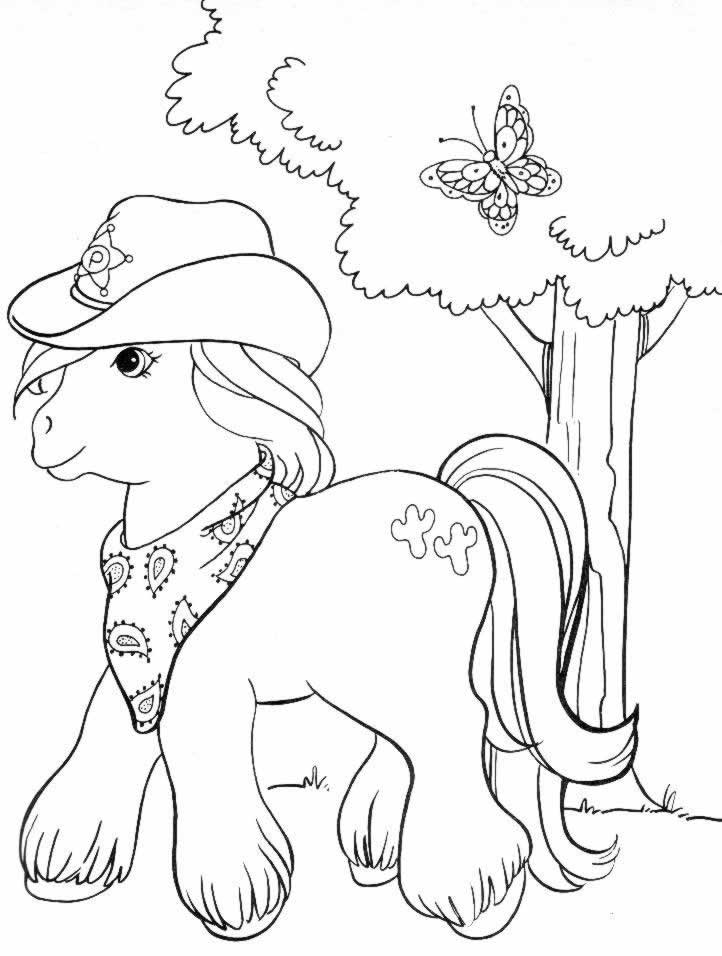 Coloring page: Pony (Animals) #17869 - Free Printable Coloring Pages