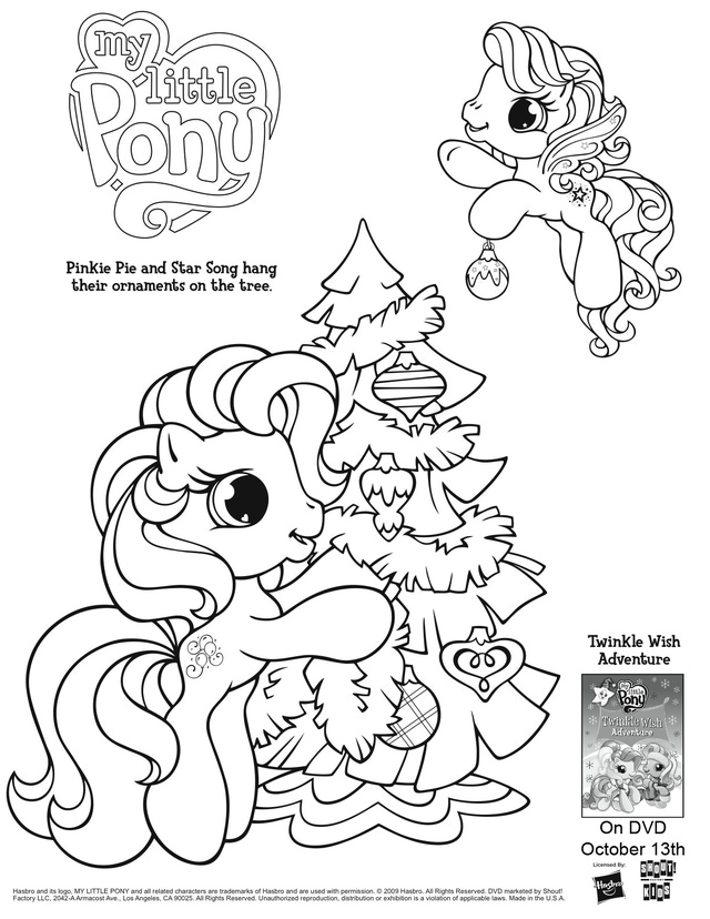 Coloring page: Pony (Animals) #17883 - Free Printable Coloring Pages