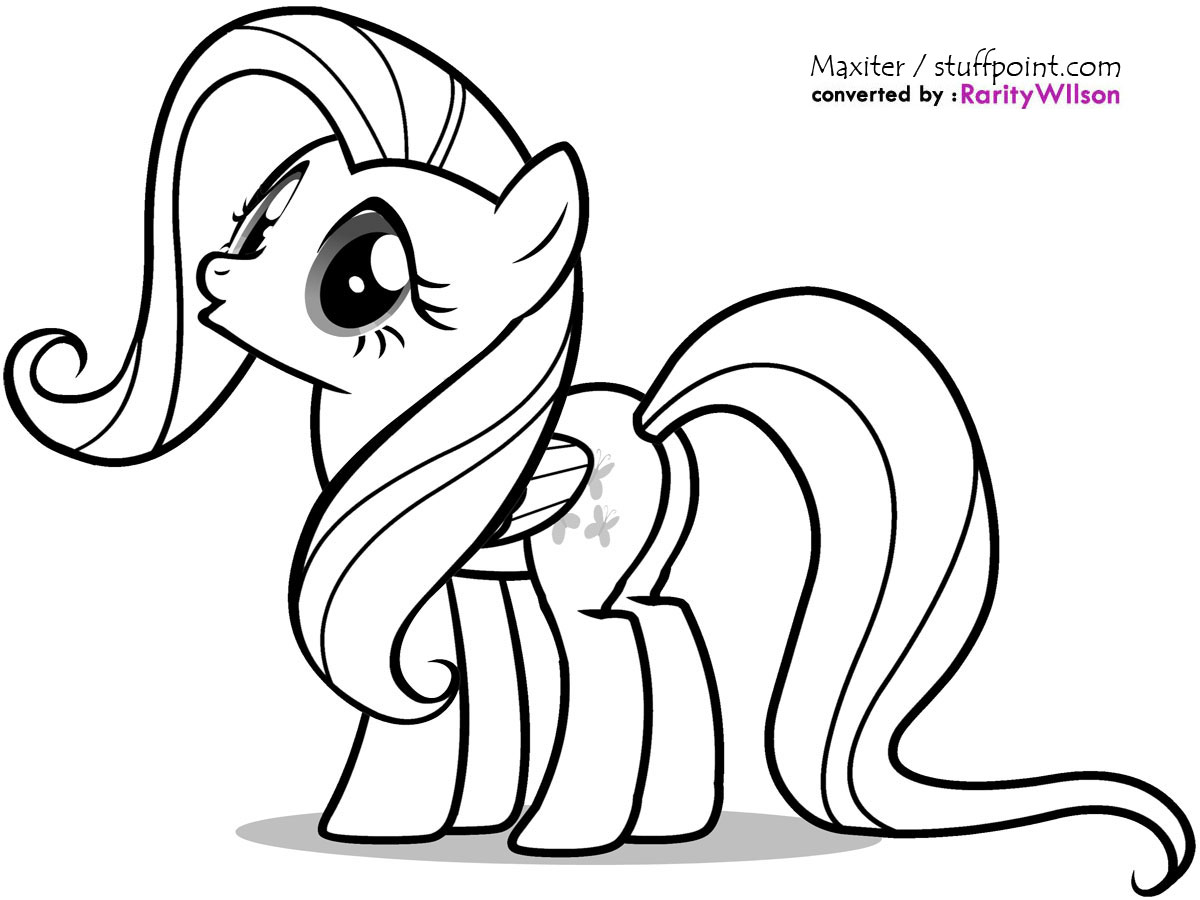 Coloring page: Pony (Animals) #17887 - Free Printable Coloring Pages