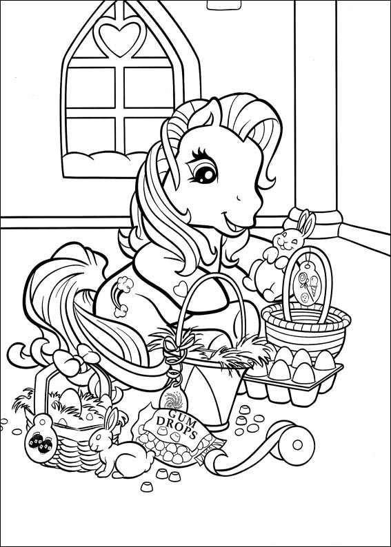 Coloring page: Pony (Animals) #17889 - Free Printable Coloring Pages