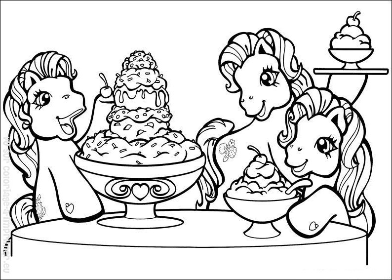 Coloring page: Pony (Animals) #17913 - Free Printable Coloring Pages