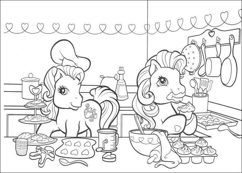 Coloring page: Pony (Animals) #17928 - Free Printable Coloring Pages