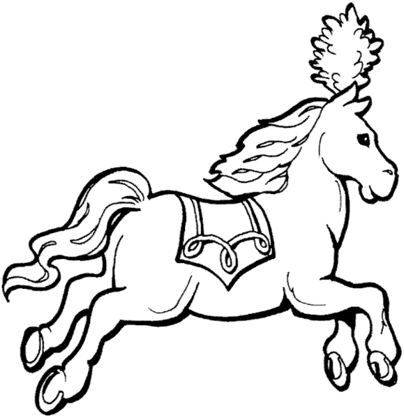 Coloring page: Pony (Animals) #17935 - Free Printable Coloring Pages