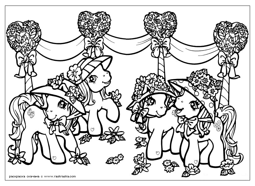 Coloring page: Pony (Animals) #17936 - Free Printable Coloring Pages