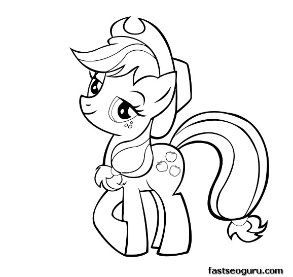 Coloring page: Pony (Animals) #17937 - Free Printable Coloring Pages