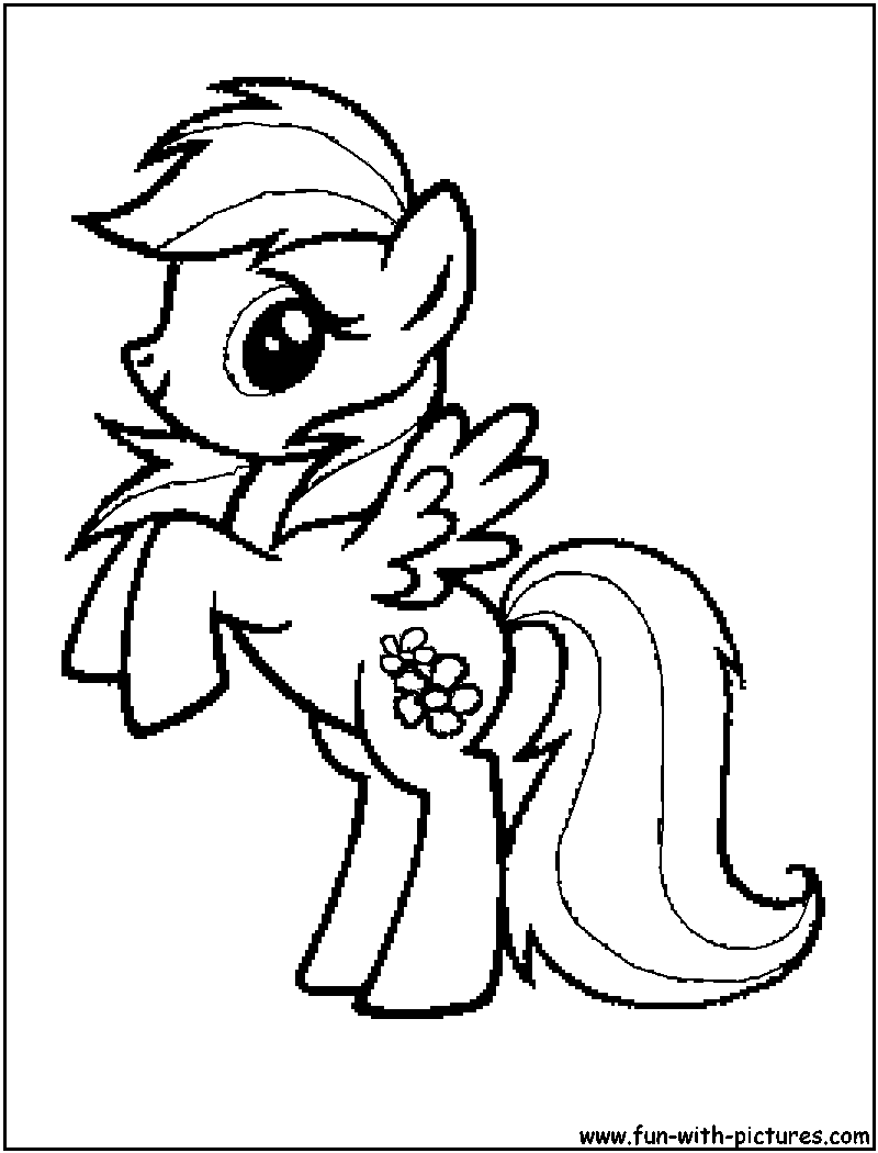 Coloring page: Pony (Animals) #17944 - Free Printable Coloring Pages