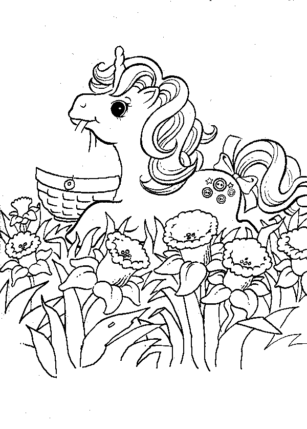 Coloring page: Pony (Animals) #17949 - Free Printable Coloring Pages