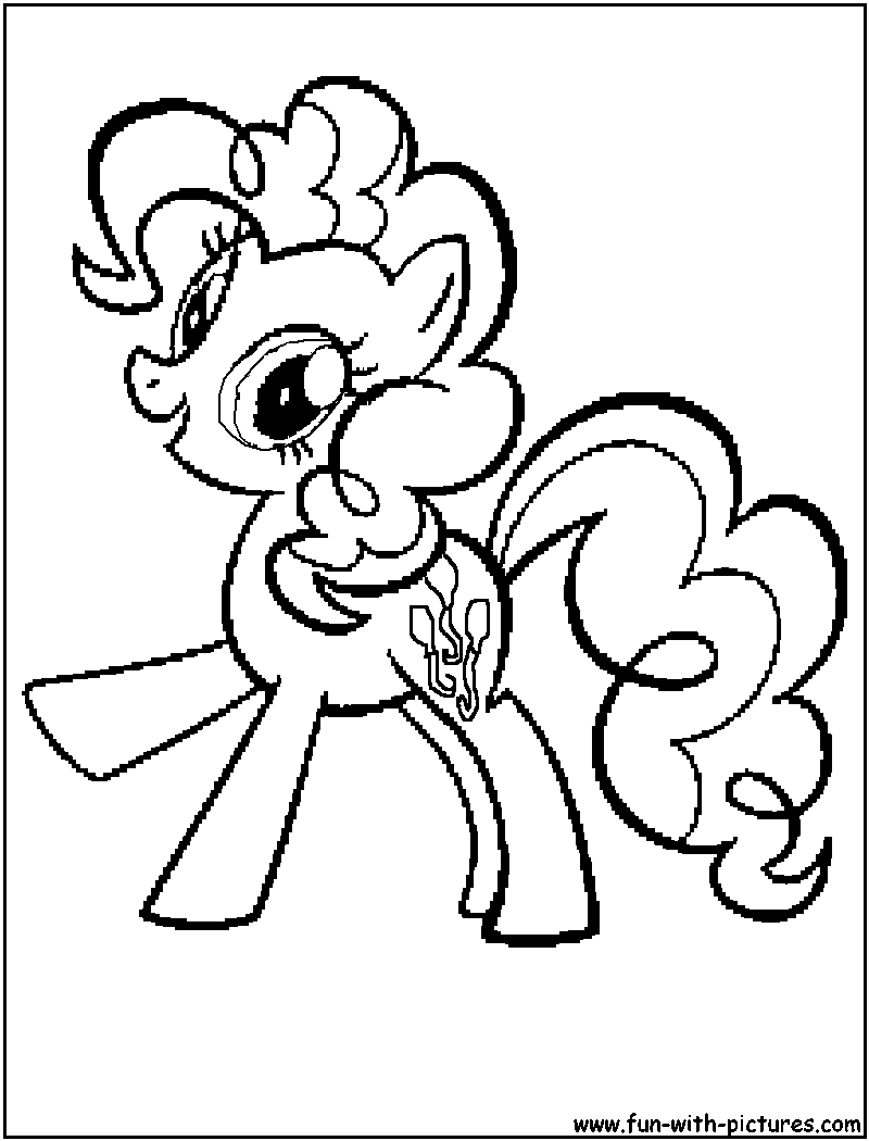 Coloring page: Pony (Animals) #17951 - Free Printable Coloring Pages