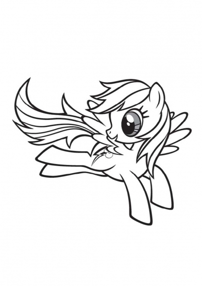 Coloring page: Pony (Animals) #17957 - Free Printable Coloring Pages