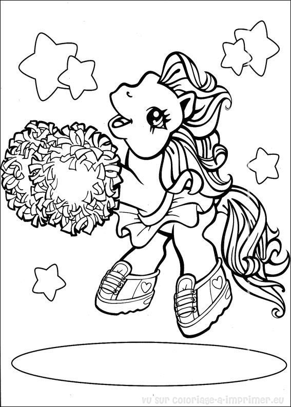 Coloring page: Pony (Animals) #17959 - Free Printable Coloring Pages