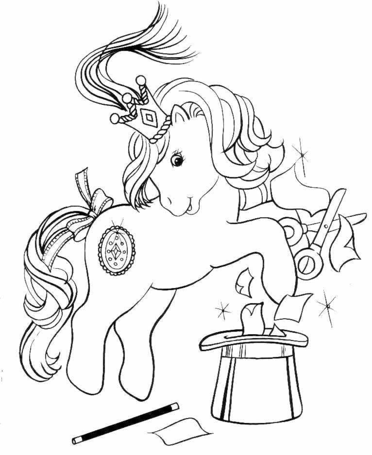 Coloring page: Pony (Animals) #17961 - Free Printable Coloring Pages