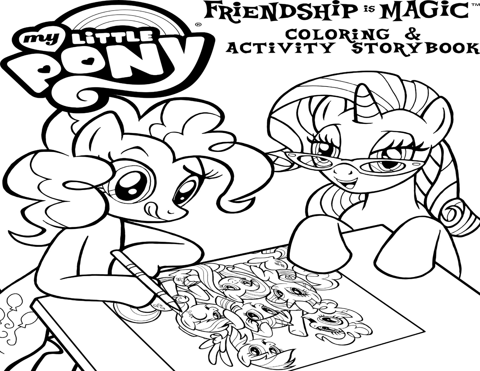 Coloring page: Pony (Animals) #17982 - Free Printable Coloring Pages