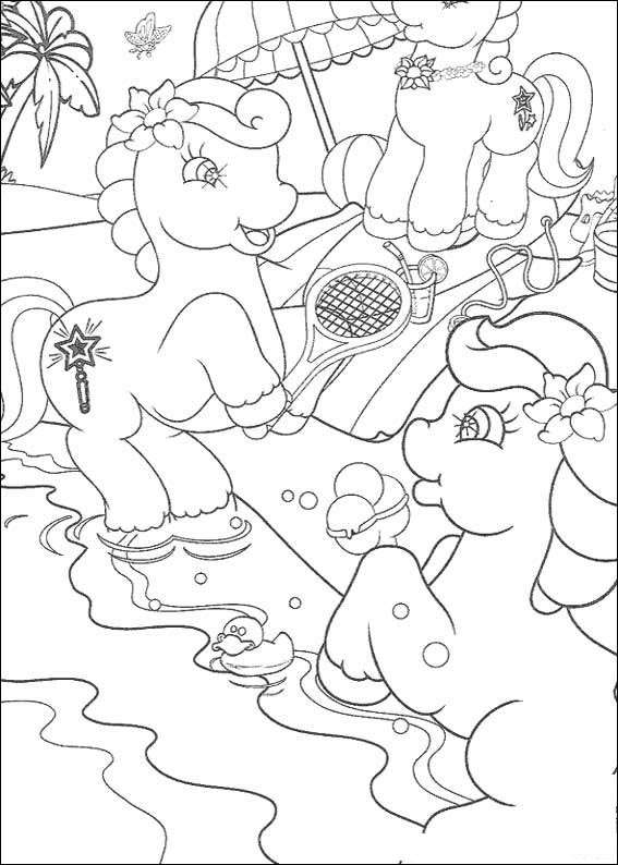 Coloring page: Pony (Animals) #17983 - Free Printable Coloring Pages