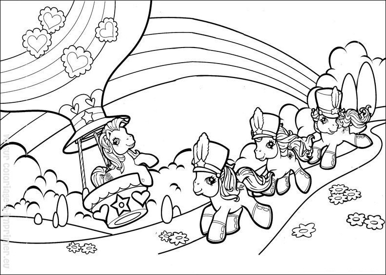 Coloring page: Pony (Animals) #17996 - Free Printable Coloring Pages