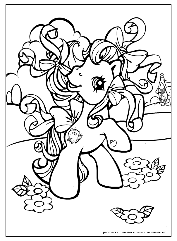 Coloring page: Pony (Animals) #17999 - Free Printable Coloring Pages