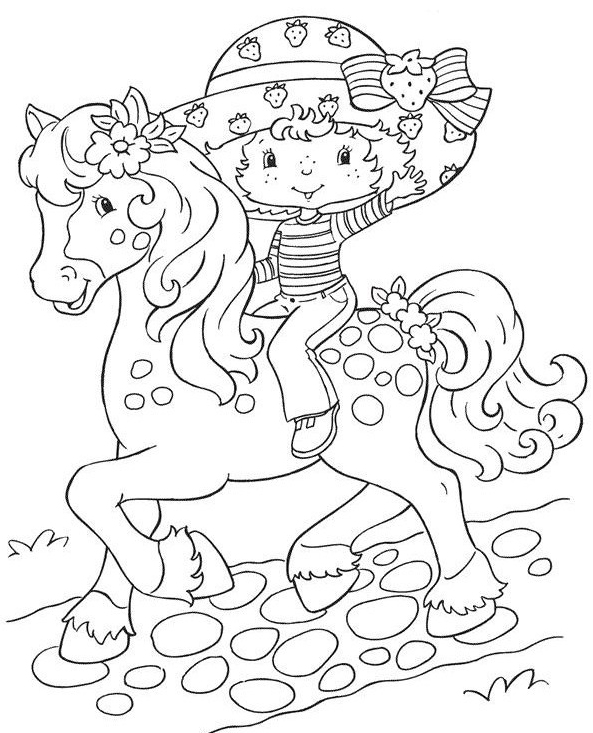 Coloring page: Pony (Animals) #18015 - Free Printable Coloring Pages