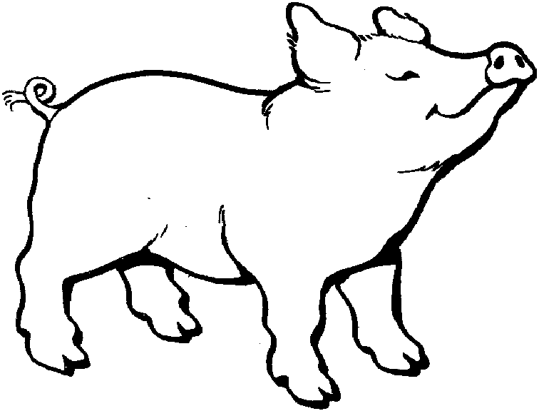 Coloring page: Pork (Animals) #17622 - Free Printable Coloring Pages