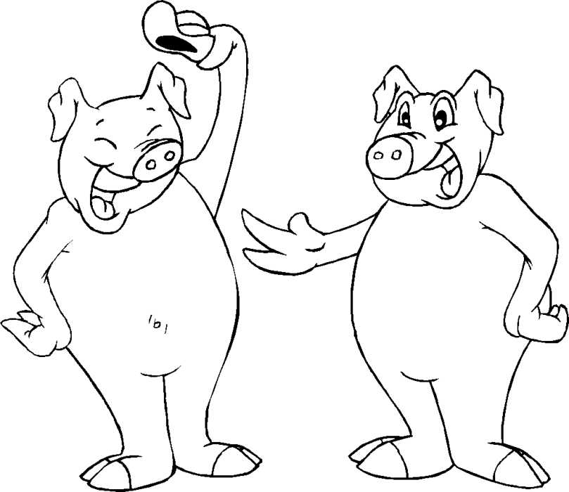 Coloring page: Pork (Animals) #17651 - Free Printable Coloring Pages
