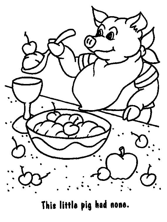 Coloring page: Pork (Animals) #17789 - Free Printable Coloring Pages