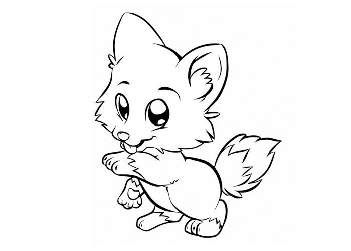Coloring page: Puppy (Animals) #2891 - Free Printable Coloring Pages