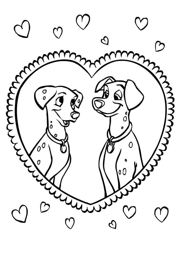 Coloring page: Puppy (Animals) #2910 - Free Printable Coloring Pages