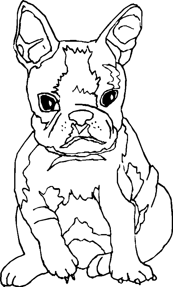 Coloring page: Puppy (Animals) #2924 - Free Printable Coloring Pages