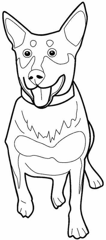 Coloring page: Puppy (Animals) #2974 - Free Printable Coloring Pages