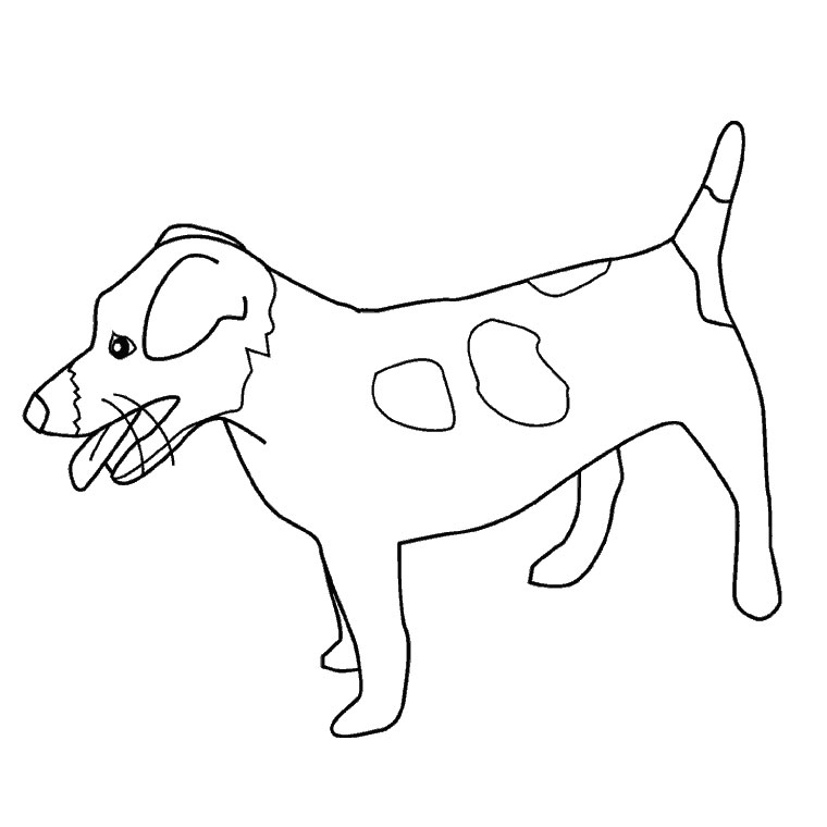 Coloring page: Puppy (Animals) #3042 - Free Printable Coloring Pages