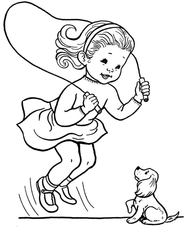 Coloring page: Puppy (Animals) #3045 - Free Printable Coloring Pages