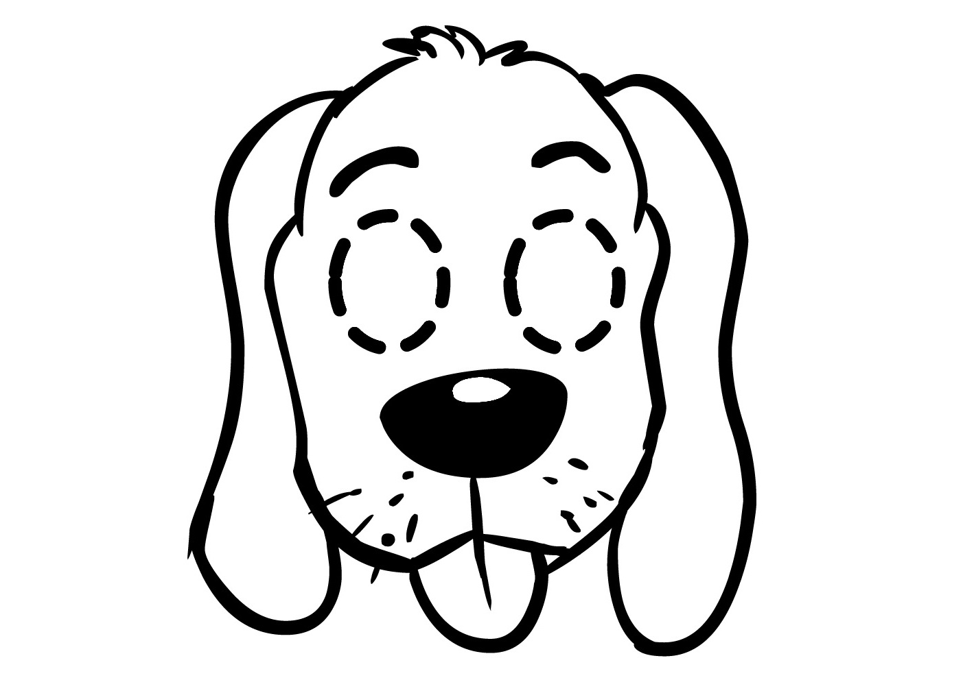 Coloring page: Puppy (Animals) #3049 - Free Printable Coloring Pages
