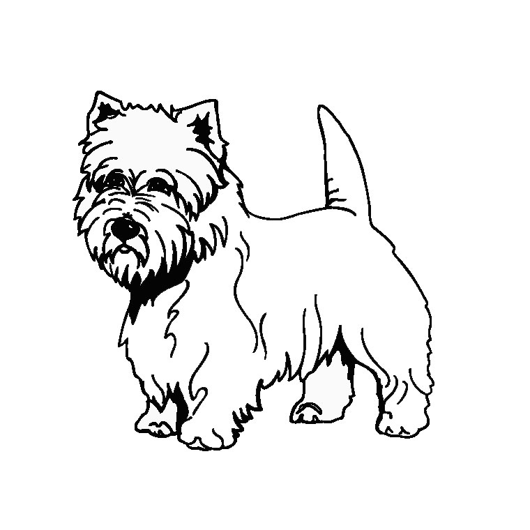 Coloring page: Puppy (Animals) #3065 - Free Printable Coloring Pages