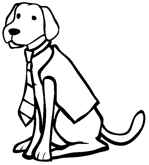 Coloring page: Puppy (Animals) #3079 - Free Printable Coloring Pages