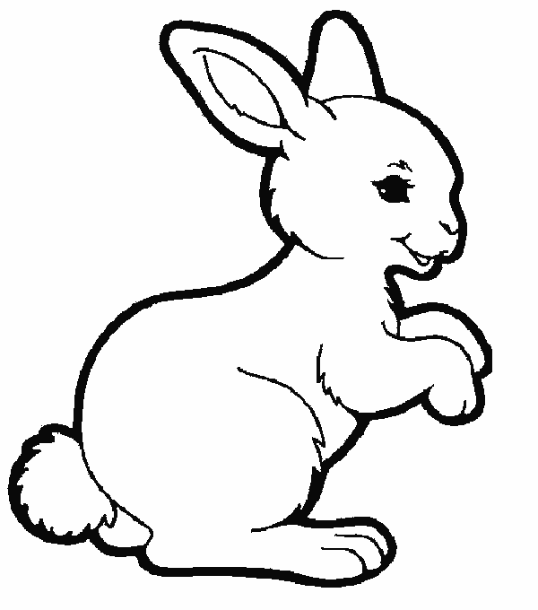 Coloring page: Rabbit (Animals) #9505 - Free Printable Coloring Pages