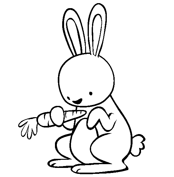 Coloring page: Rabbit (Animals) #9508 - Free Printable Coloring Pages