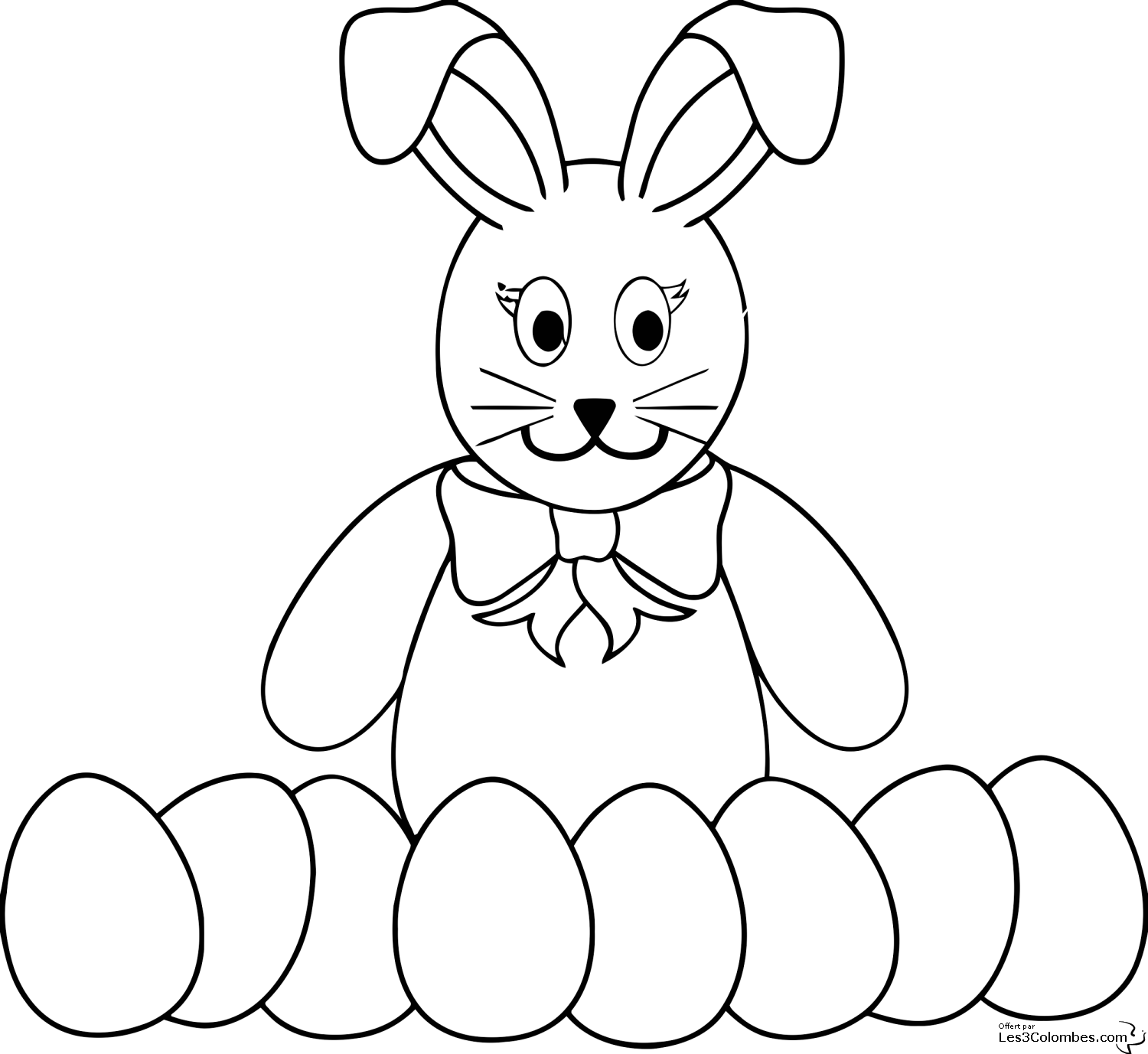 Coloring page: Rabbit (Animals) #9527 - Free Printable Coloring Pages