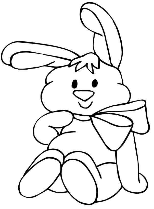 Coloring page: Rabbit (Animals) #9531 - Free Printable Coloring Pages