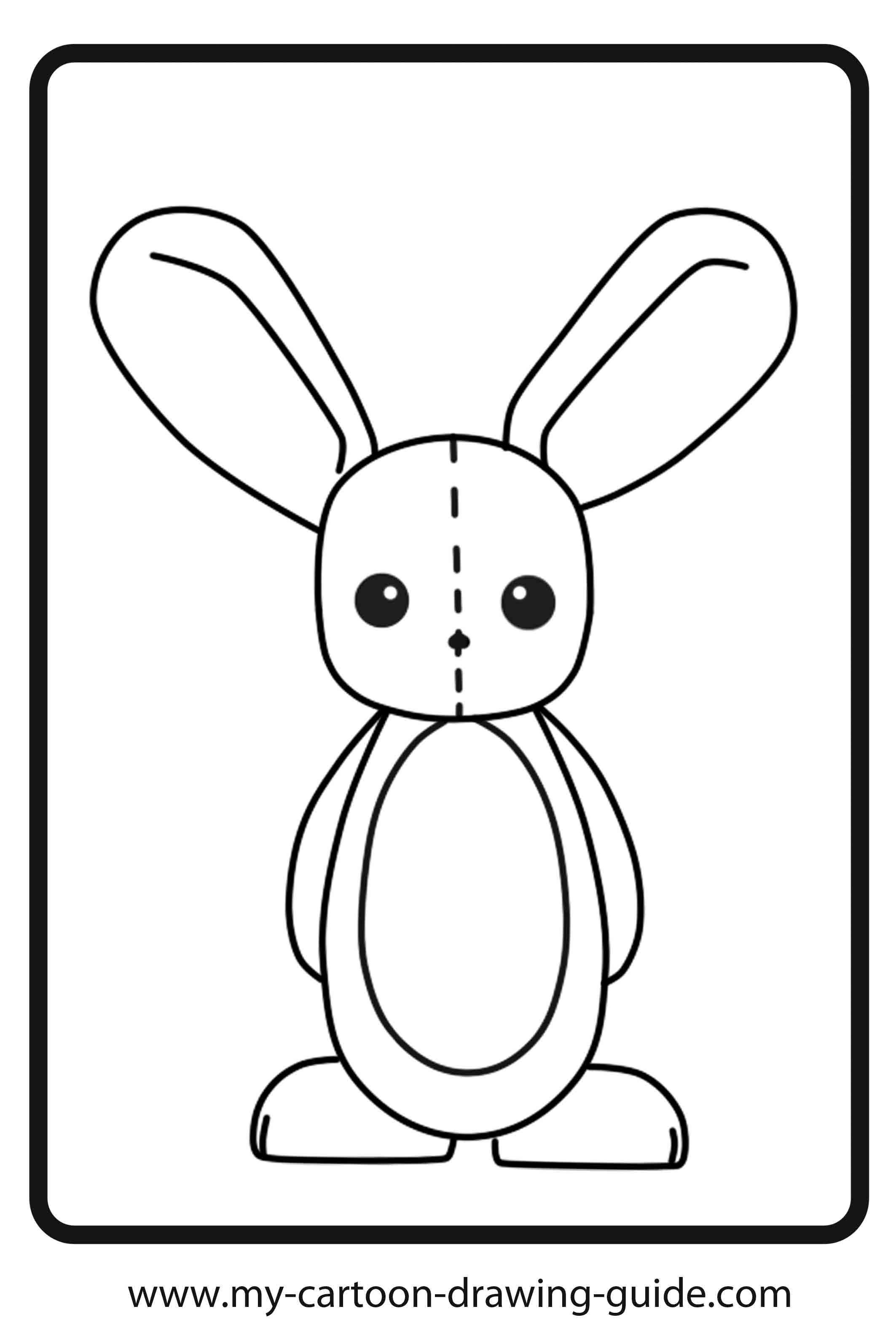 Coloring page: Rabbit (Animals) #9537 - Free Printable Coloring Pages