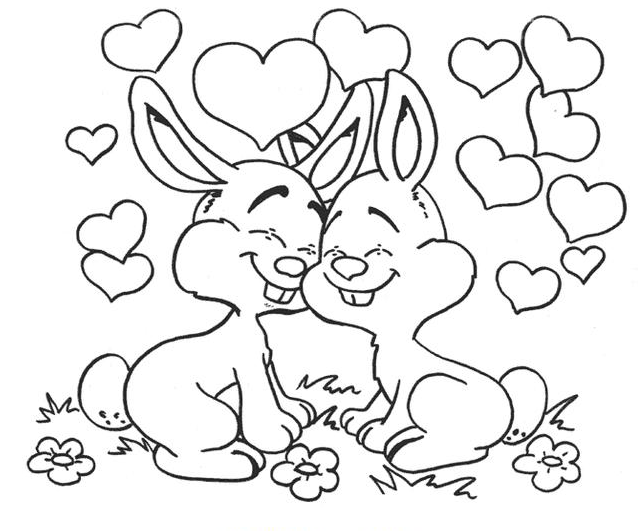 Coloring page: Rabbit (Animals) #9551 - Free Printable Coloring Pages