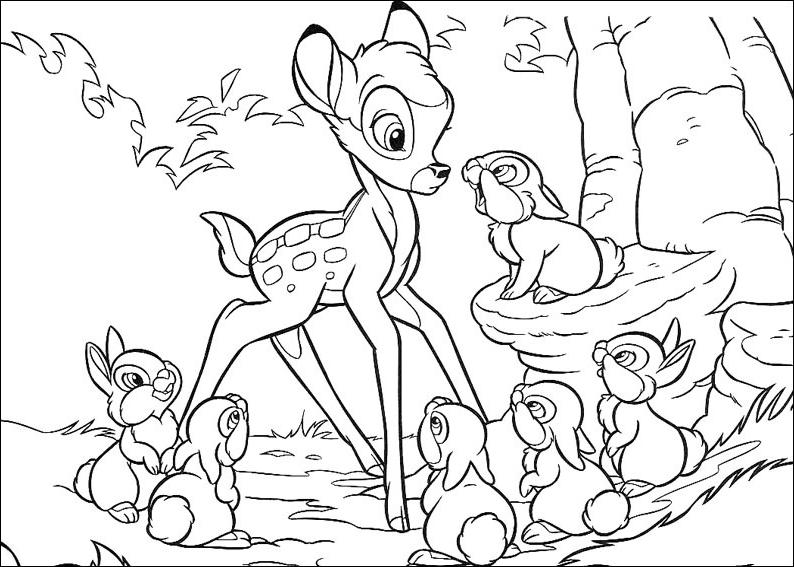 Coloring page: Rabbit (Animals) #9607 - Free Printable Coloring Pages