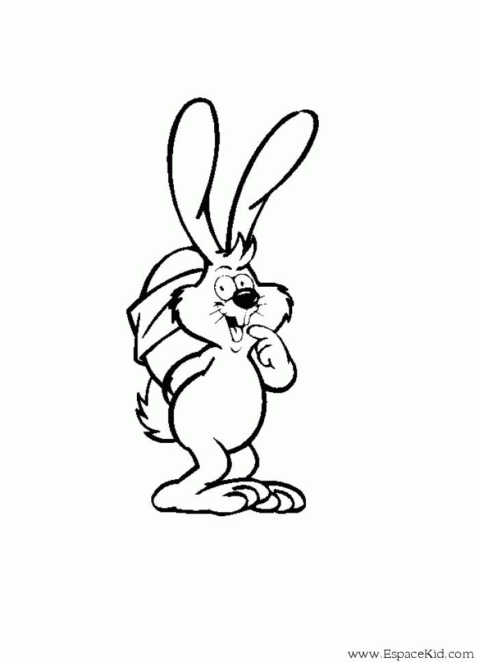 Coloring page: Rabbit (Animals) #9628 - Free Printable Coloring Pages