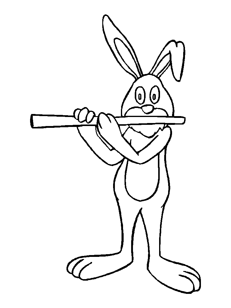 Coloring page: Rabbit (Animals) #9639 - Free Printable Coloring Pages