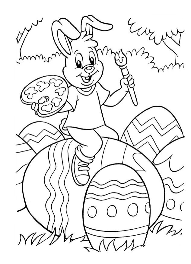 Coloring page: Rabbit (Animals) #9640 - Free Printable Coloring Pages
