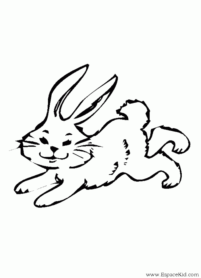 Coloring page: Rabbit (Animals) #9646 - Free Printable Coloring Pages