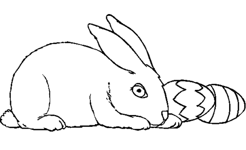 Coloring page: Rabbit (Animals) #9648 - Free Printable Coloring Pages