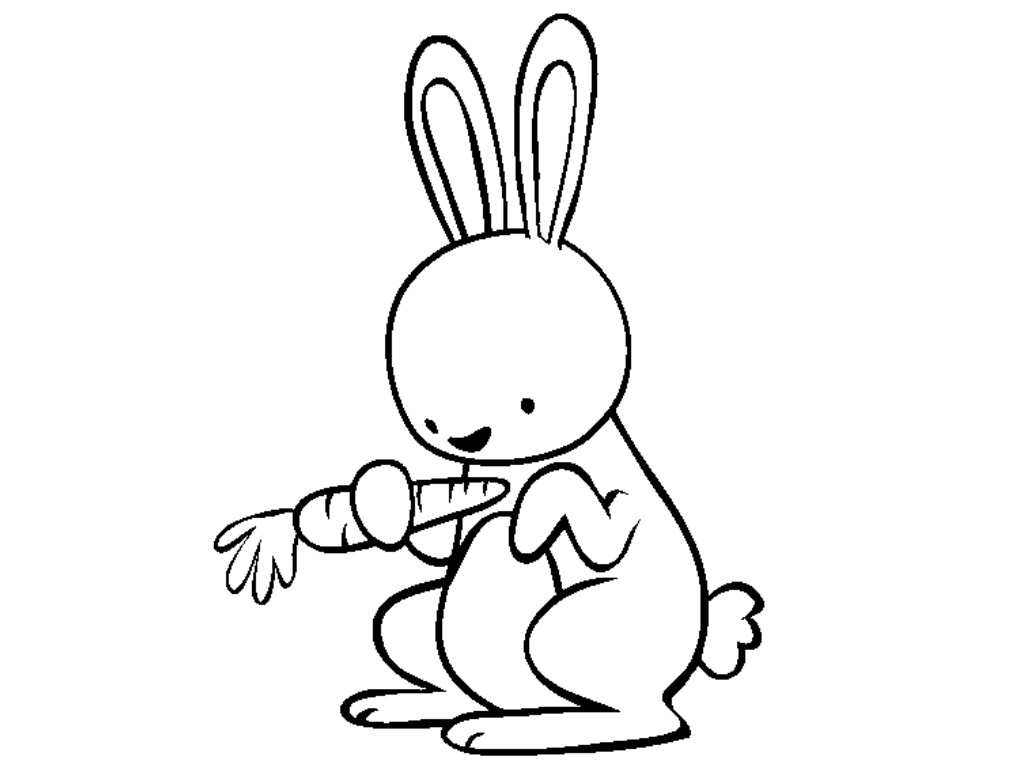 Coloring page: Rabbit (Animals) #9659 - Free Printable Coloring Pages